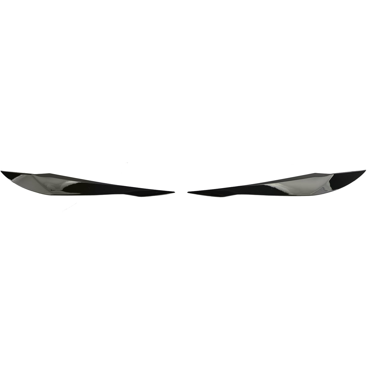 Palpebre Fari Sguardo Cattivo Nero Lucido per BMW Serie 3 F30 F31 2011-2019