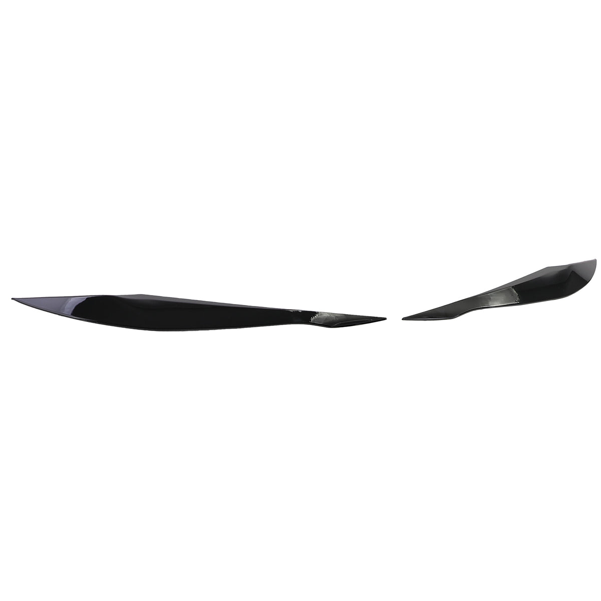 Palpebre Fari Sguardo Cattivo Nero Lucido per BMW Serie 3 F30 F31 2011-2019