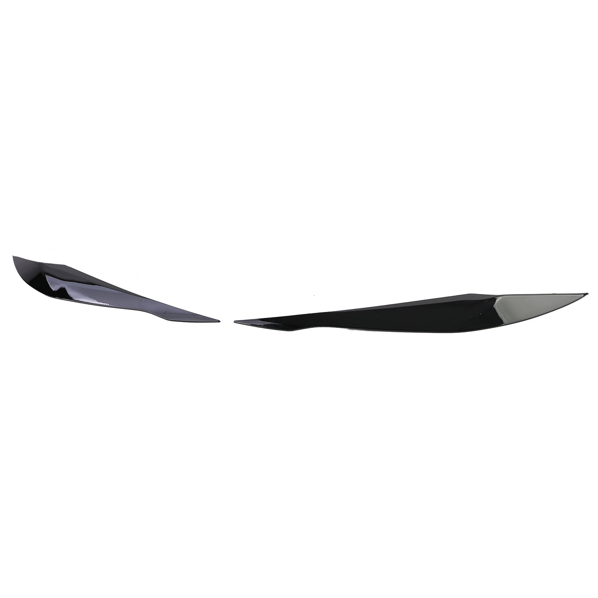 Palpebre Fari Sguardo Cattivo Nero Lucido per BMW Serie 3 F30 F31 2011-2019