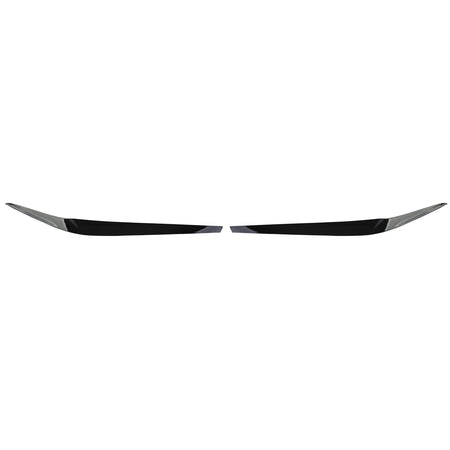 Palpebre Fari Sguardo Cattivo Nero Lucido per BMW Serie 5 G30 G31 Berlina