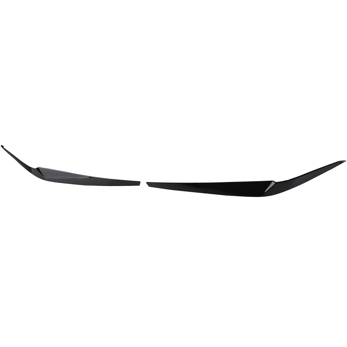 Palpebre Fari Sguardo Cattivo Nero Lucido per BMW Serie 5 G30 G31 Berlina