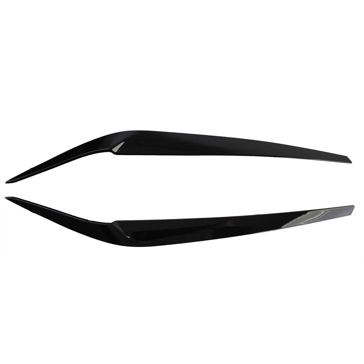 Palpebre Fari Sguardo Cattivo Nero Lucido per BMW Serie 5 G30 G31 Berlina