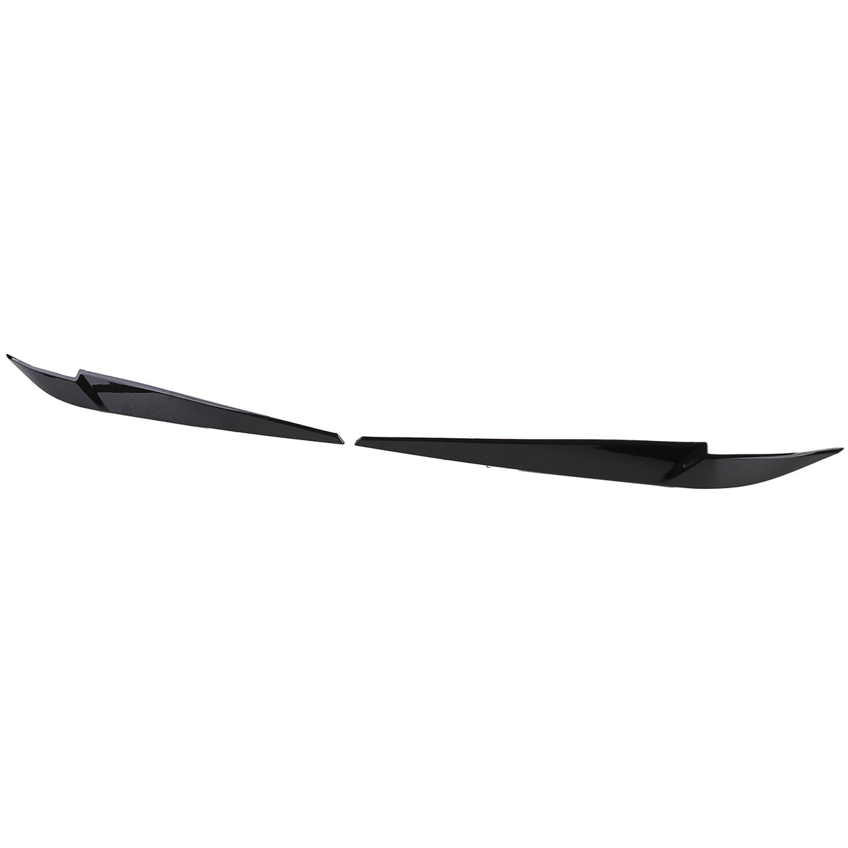 Palpebre Fari Sguardo Cattivo Nero Lucido per BMW X5 F15 2013-2018, Montaggio