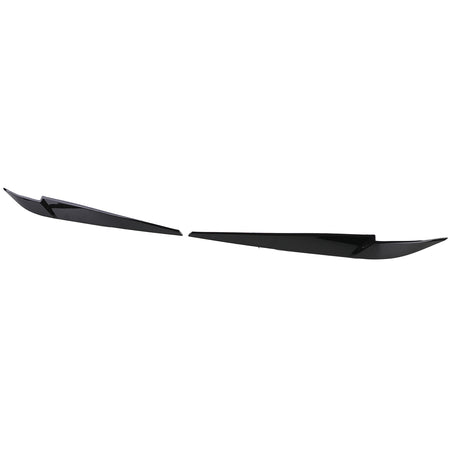 Palpebre Fari Sguardo Cattivo Nero Lucido per BMW X5 F15 2013-2018, Montaggio