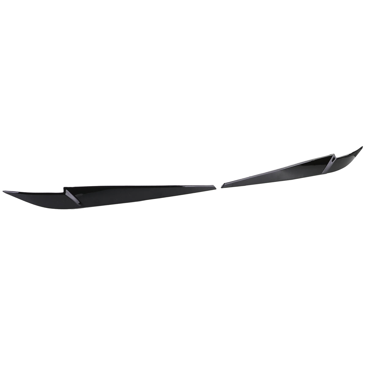 Palpebre Fari Sguardo Cattivo Nero Lucido per BMW X5 F15 2013-2018, Montaggio