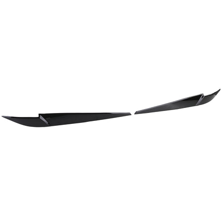 Palpebre Fari Sguardo Cattivo Nero Lucido per BMW X5 F15 2013-2018, Montaggio