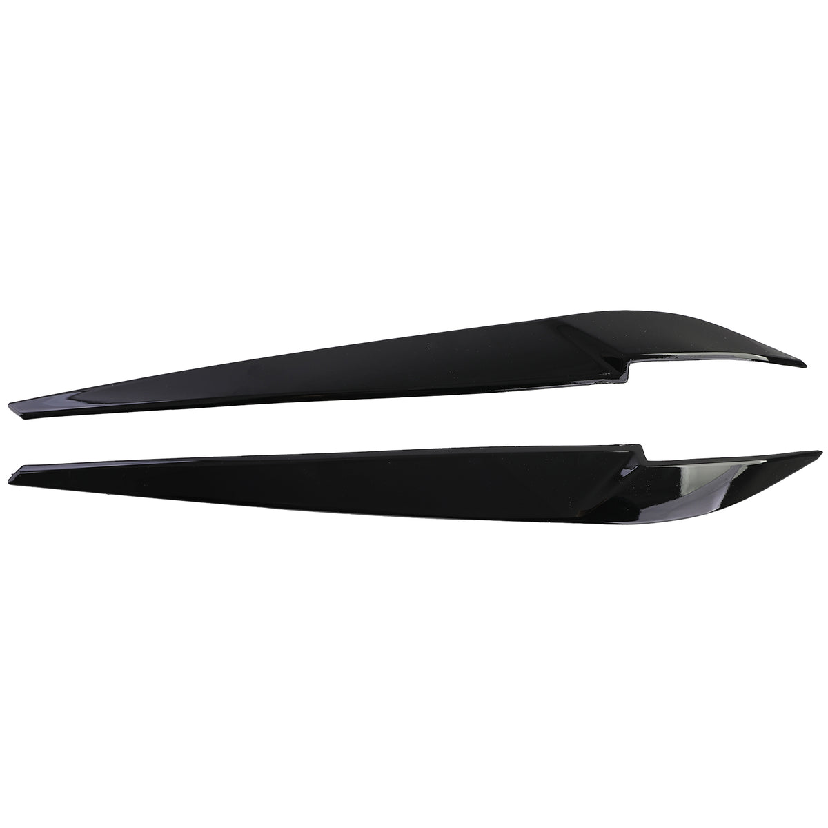 Palpebre Fari Sguardo Cattivo Nero Lucido per BMW X5 F15 2013-2018, Montaggio