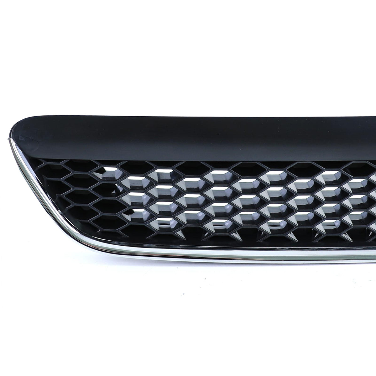 Griglia Wabendesign Nera con Bordo Cromato per Opel Astra G 1997-2004