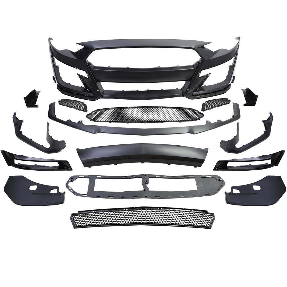 Paraurti Anteriore Shelby GT500 + Accessori per Ford Mustang VI Coupe Cabrio
