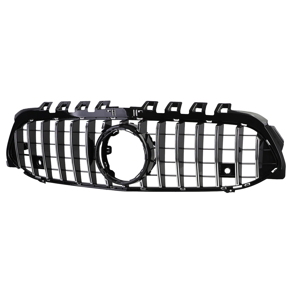 Griglia Sportiva Nera Cromo per Mercedes Classe A W177 V177 18-24