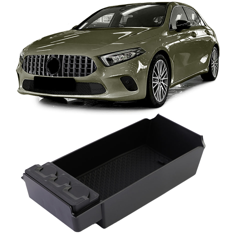 Vano Portaoggetti per Mercedes Classe A W177 V177 Dal 2018, in Plastica, Facile