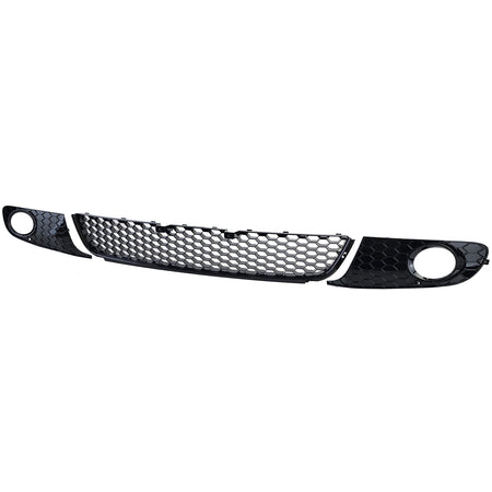 Griglia Lucida per Paraurti con Fendinebbia per Volkswagen Golf 6 (2008-2013)