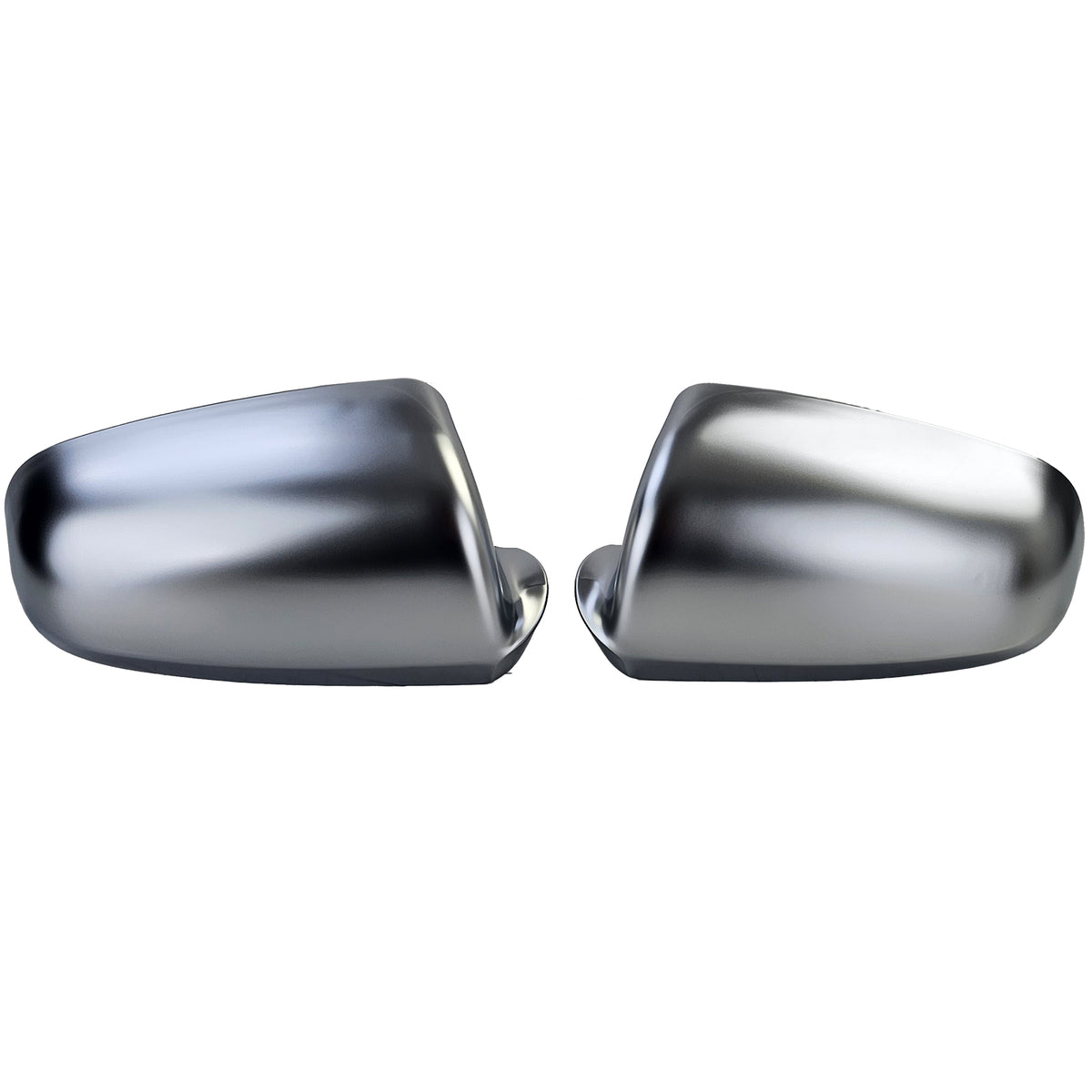 Copertura Specchietti Argento Opaco per Audi A3 8P A4 8E A6 4F Fino al 2008