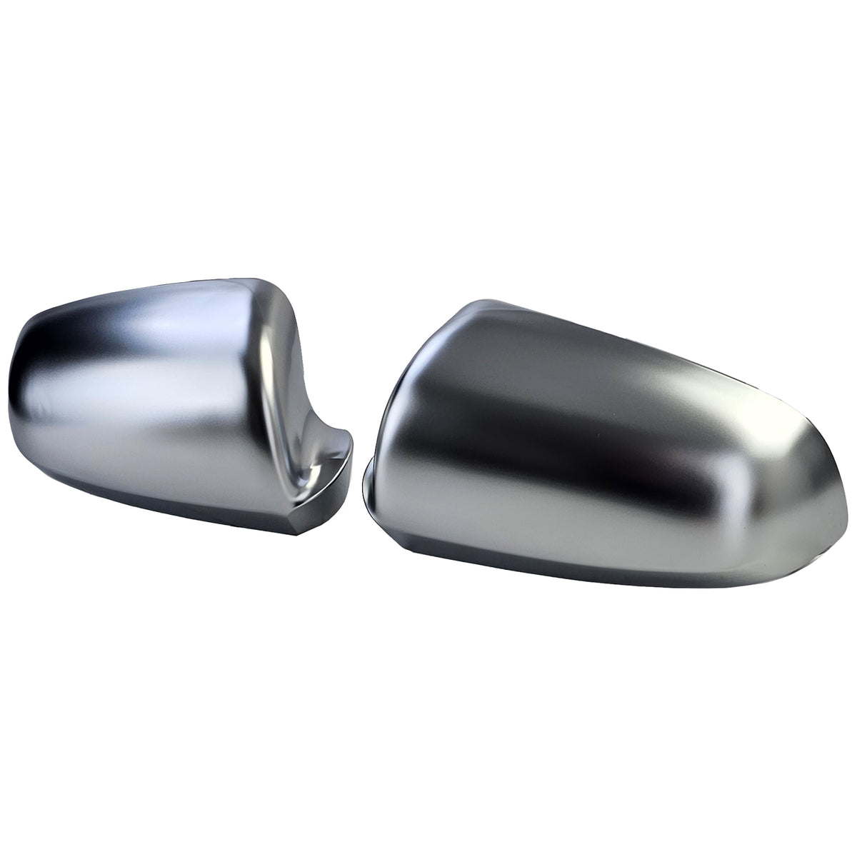 Copertura Specchietti Argento Opaco per Audi A3 8P A4 8E A6 4F Fino al 2008