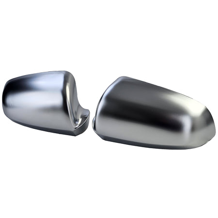 Copertura Specchietti Argento Opaco per Audi A3 8P A4 8E A6 4F Fino al 2008