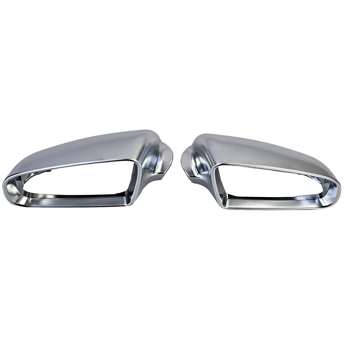 Copertura Specchietti Argento Opaco per Audi A3 8P A4 8E A6 4F Fino al 2008