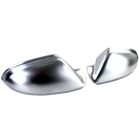 Copertura Specchietti Argento per Audi A6 C7 4G 2011-2018 Senza Assistenza