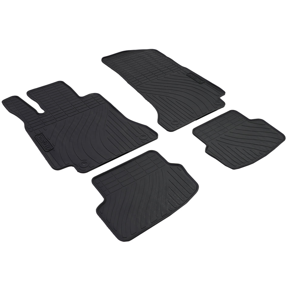 Tappetini in Gomma Nera Premium per Mercedes C Coupé C205 2015-2018