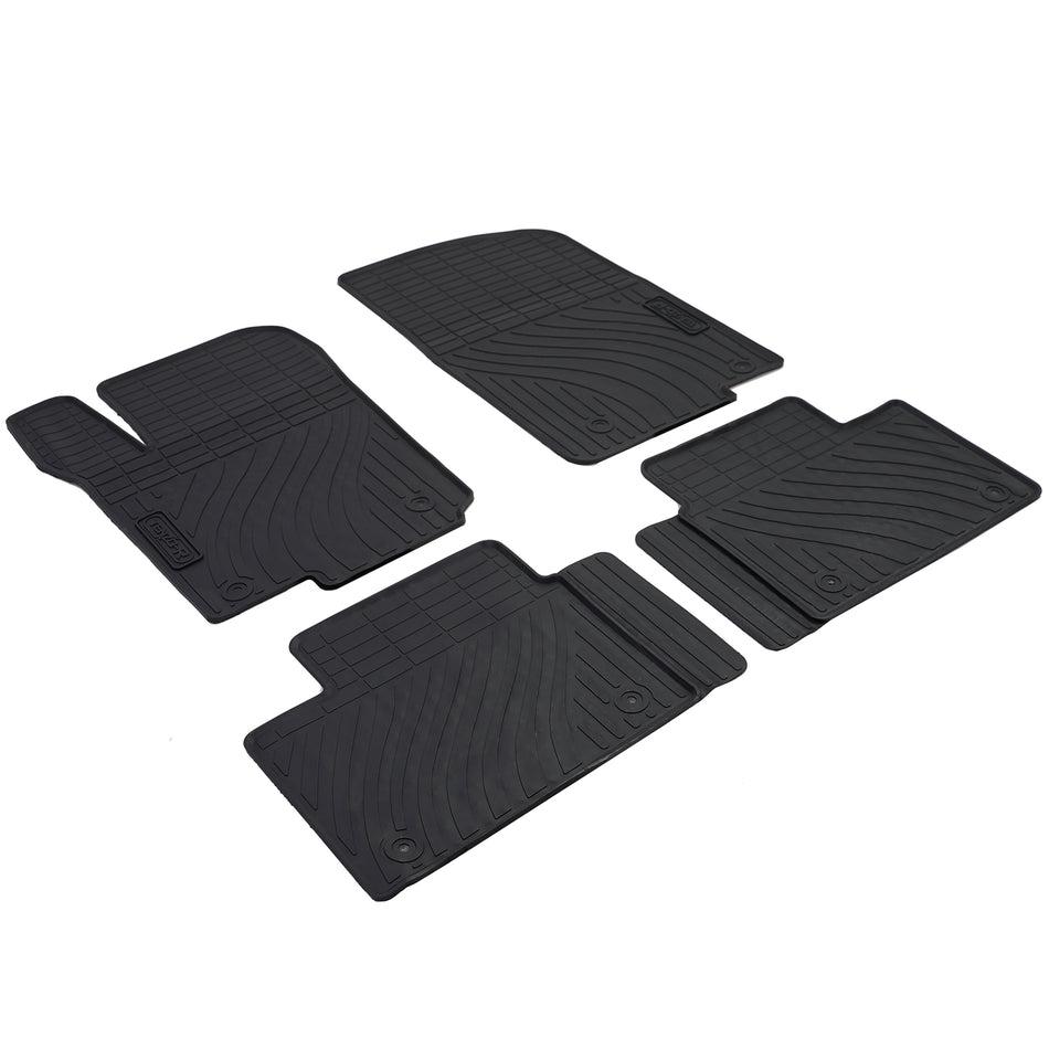 Tappetini in Gomma Nera Premium Set per Mercedes GLE W166 2015-2018