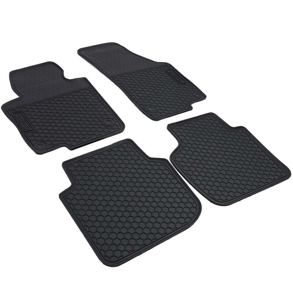 Tappetini Gomma Neri Premium Set per Volkswagen Passat B6 3C 2005-2010