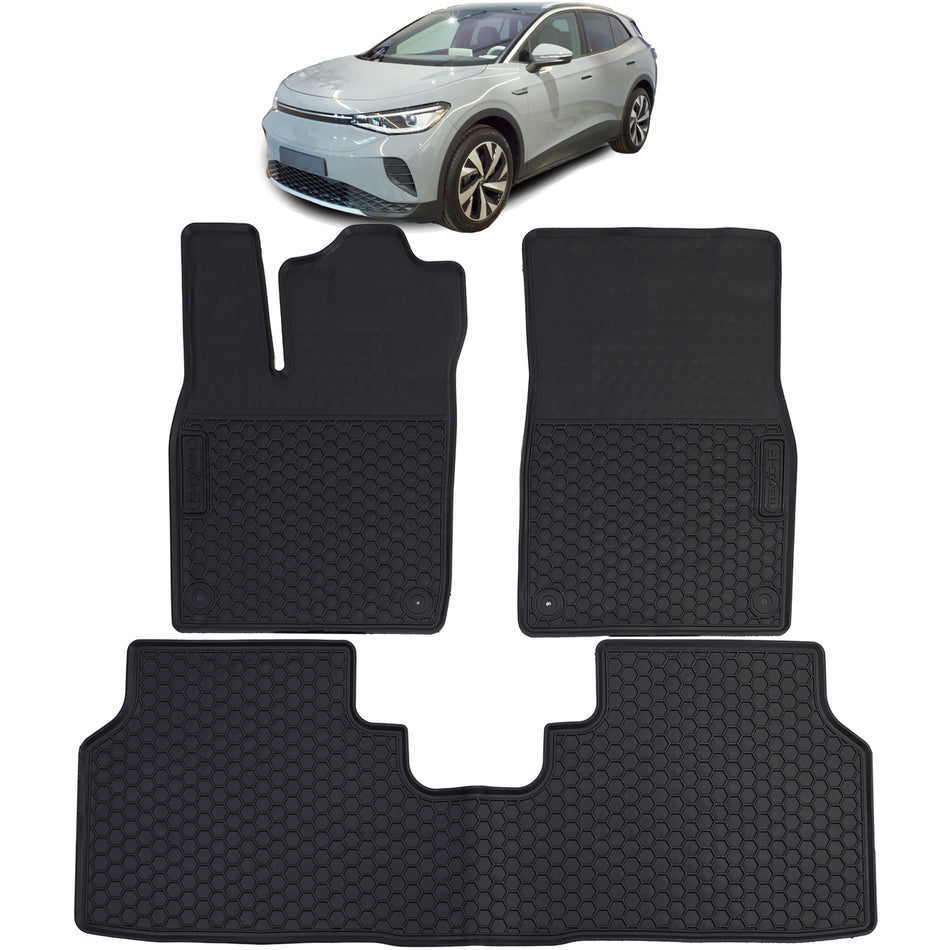 Set Tappetini in Gomma Neri Premium per Volkswagen ID.4 (2020+)