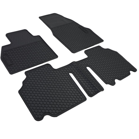 Tappetini Gomma Neri Premium Set per Renault Kangoo II (2008-2022)