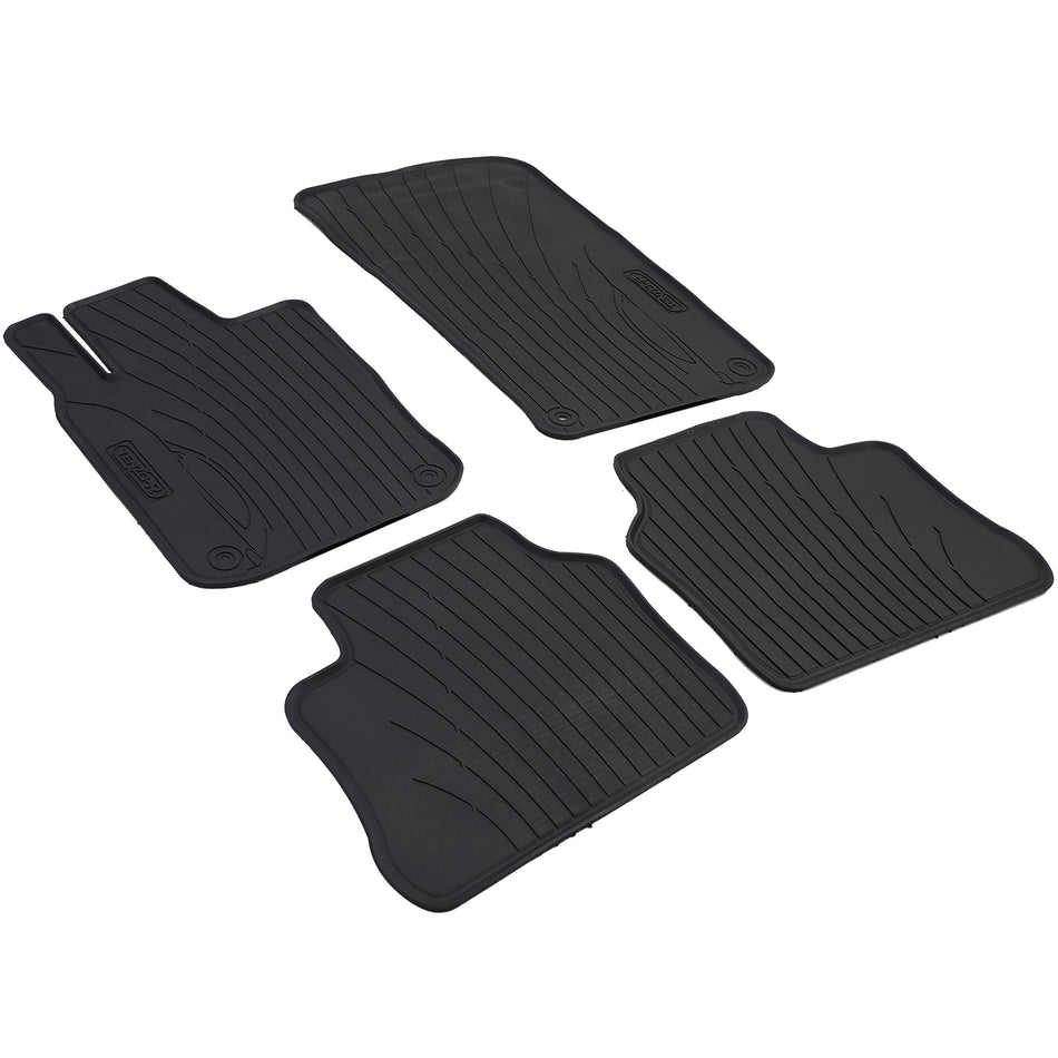 Tappetini Gomma Neri Premium Set per Porsche Panamera 970 (2009-2016)