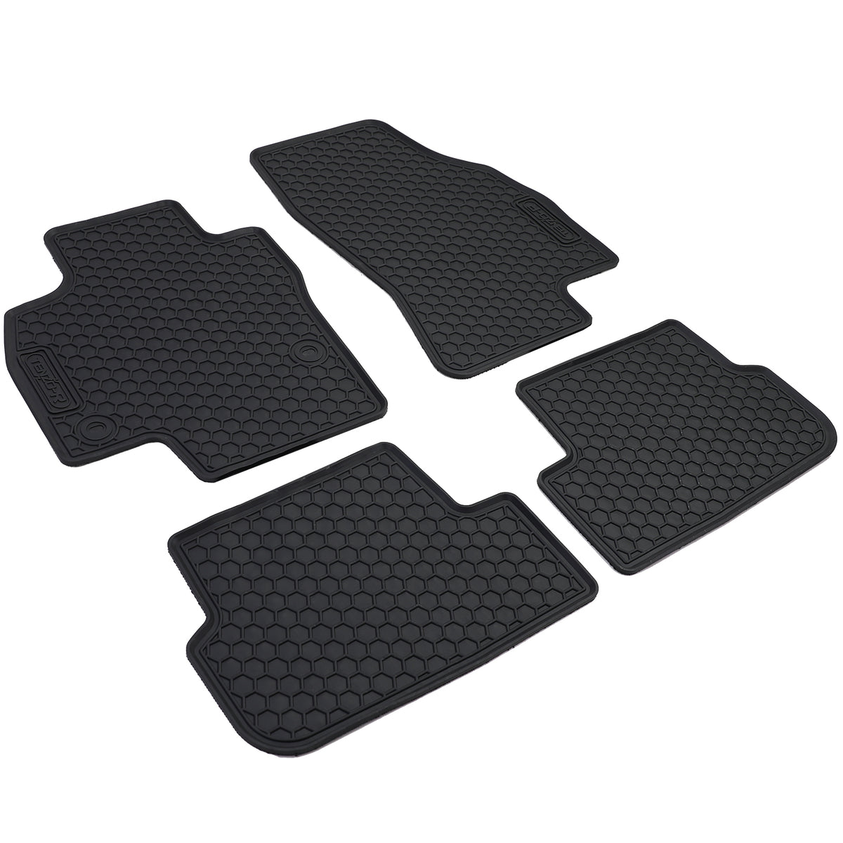 Tappetini in Gomma Nera Premium per Seat Ibiza 6F Dal 2017, Antiscivolo