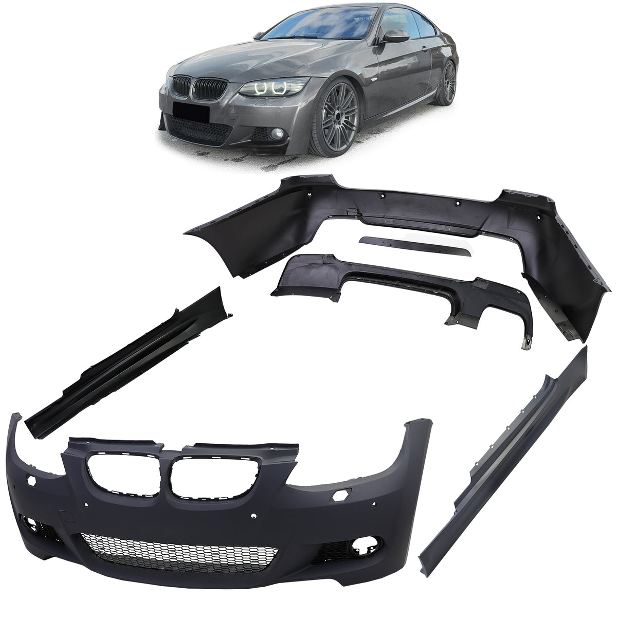 Bodykit Sport Completo per BMW Serie 3 E92 E93 2006-2010 Pre-restyling
