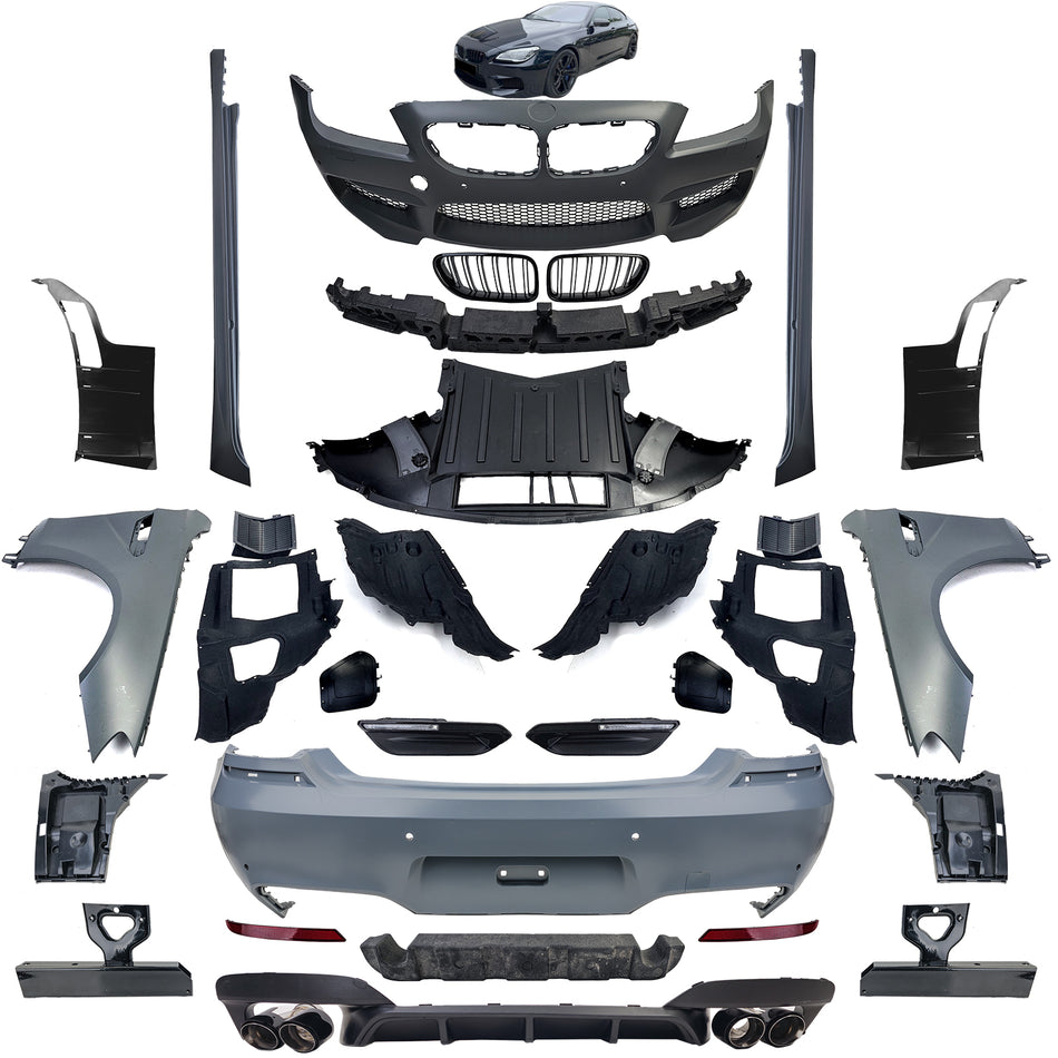 Bodykit Completo Sportivo per BMW Serie 6 F06 Gran Coupé (2011-2018)