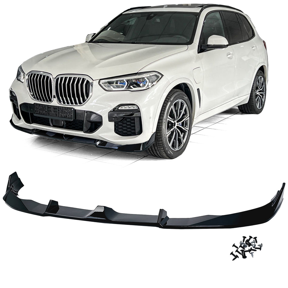 Spoiler Anteriore Performance Nero Lucido per BMW X5 G05 dal 2018