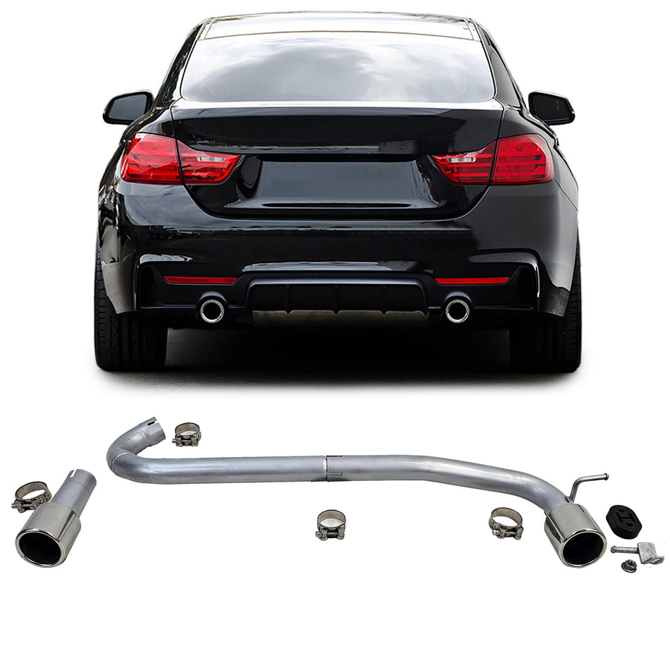 Aspirazione Terminale Cromata 440er Look per BMW Serie 4 F32