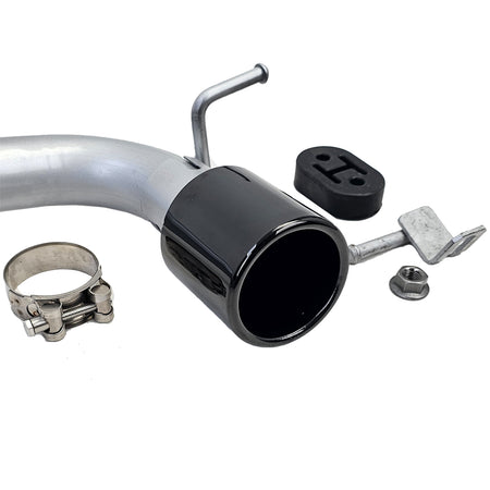 Scarico Endrohr Umbau Set 440er Look Nero per BMW Serie 4 F32