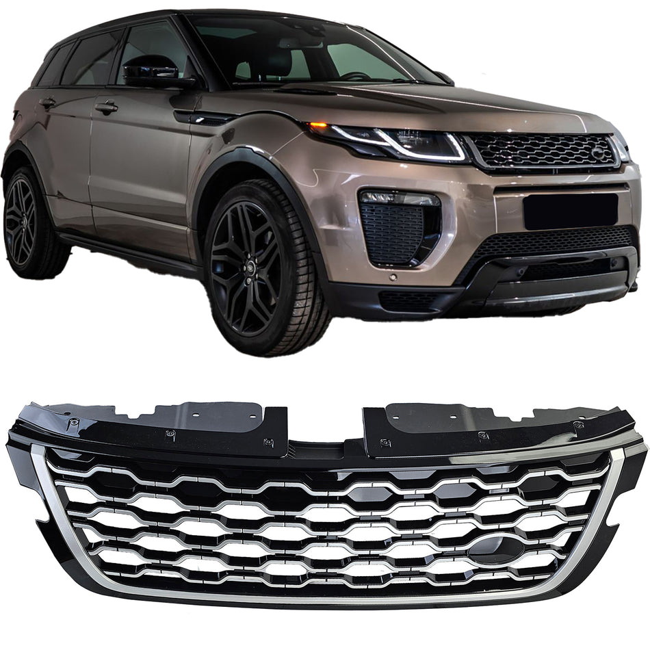 Griglia Performance Nera Argento per Range Rover Evoque L551 Dal 2019