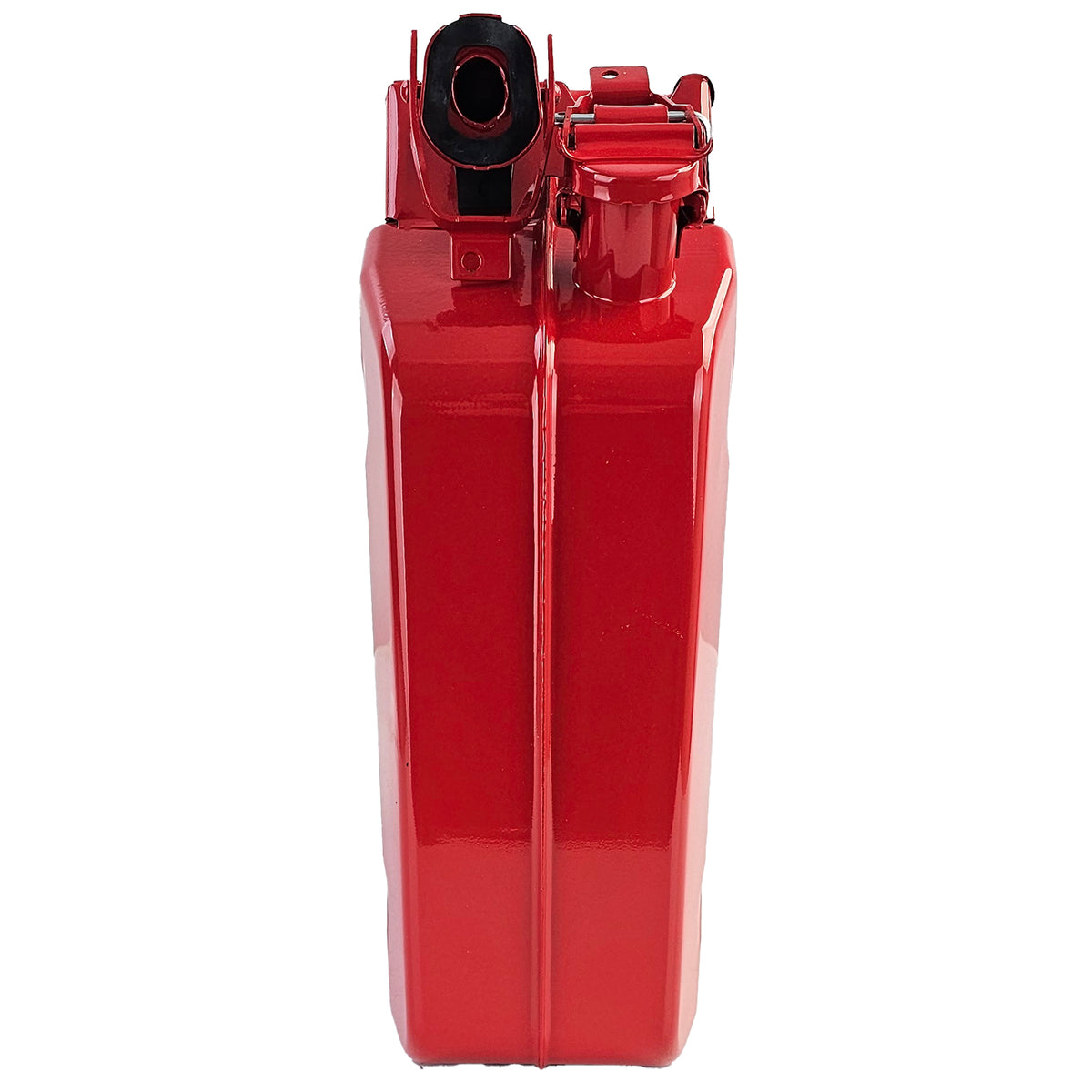 20L Riserva Contenitore Metallico Carburante Benzina Diesel con Beccuccio Rosso
