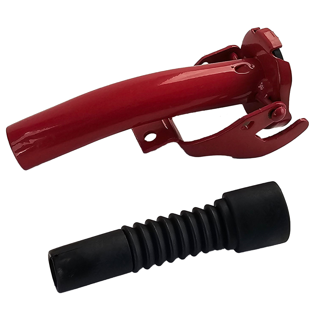 20L Riserva Contenitore Metallico Carburante Benzina Diesel con Beccuccio Rosso