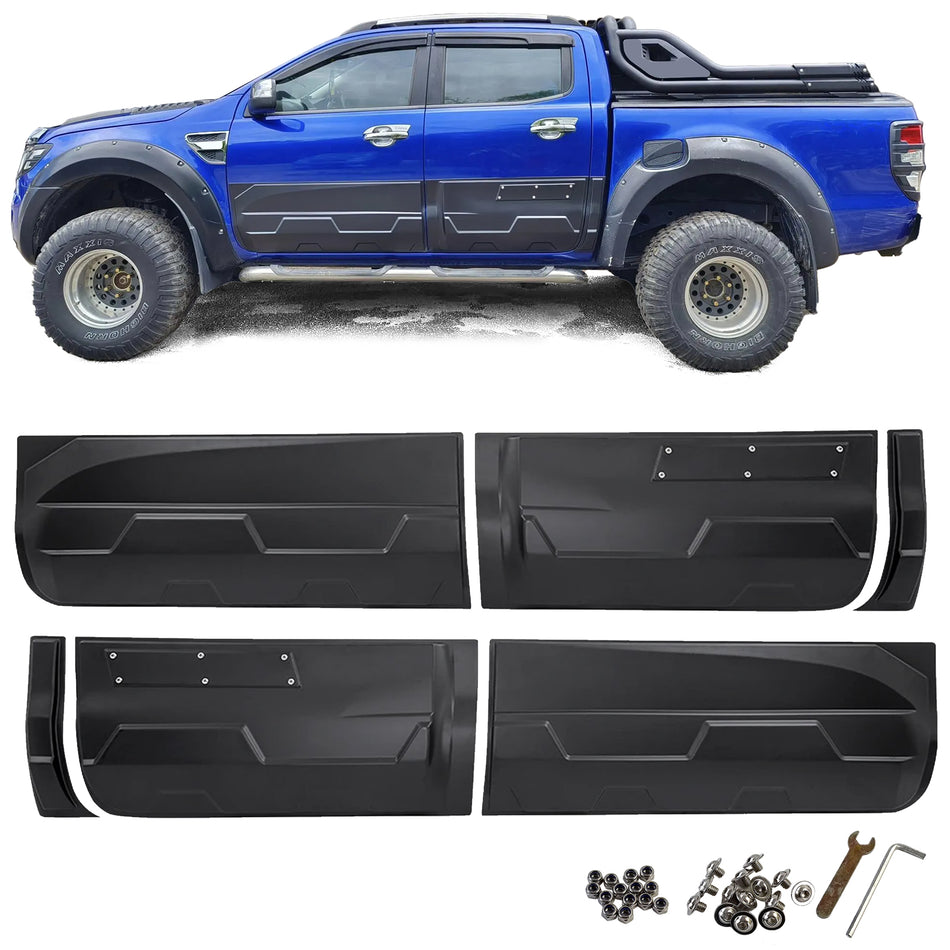 Pannelli di Protezione Offroad per Ford Ranger T6 T7 T8 2012-2023 Set 4 Pezzi