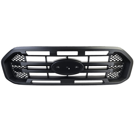 Griglia Sportiva Nera con Doppio Steccato per Ford Ranger T8 2019-2023