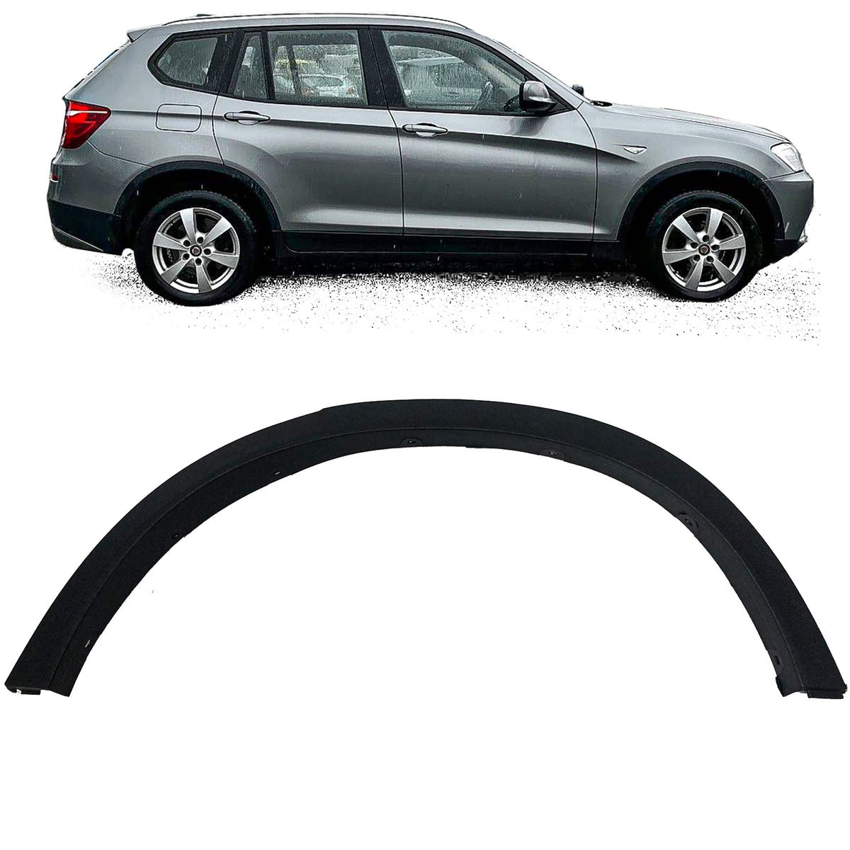 Cornice Passaruota Laterale Posteriore Sinistra per BMW X3 F25 10-17