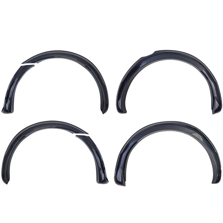 Allargamento Passaruota 6 Pezzi per Ford Ranger T6 T7 T8 2012-2022 Nero Lucido
