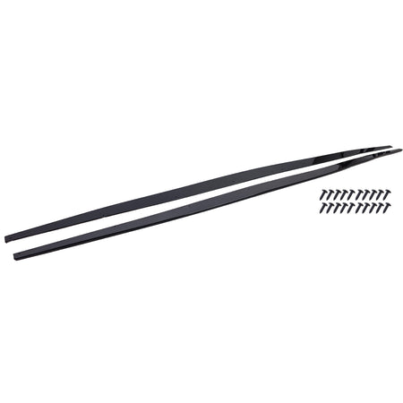Minigonne Nere Lucide per BMW Serie 1 F20 F21 LCI 2015-2019 con M-Pacchetto