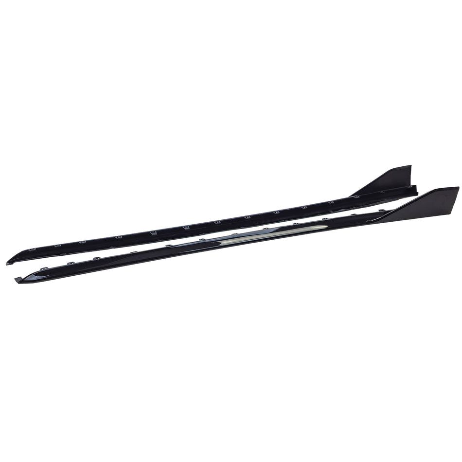 Minigonne Performance Neri Lucidi per BMW Serie 1 F40 (2019-2024) M-Pacchetto
