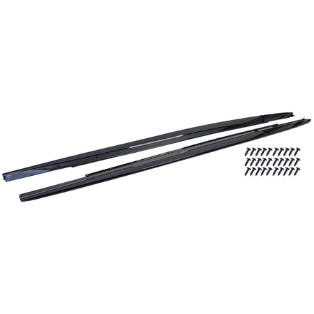 Minigonne Nere Lucide per BMW Serie 5 G30 G31 Dal 2017