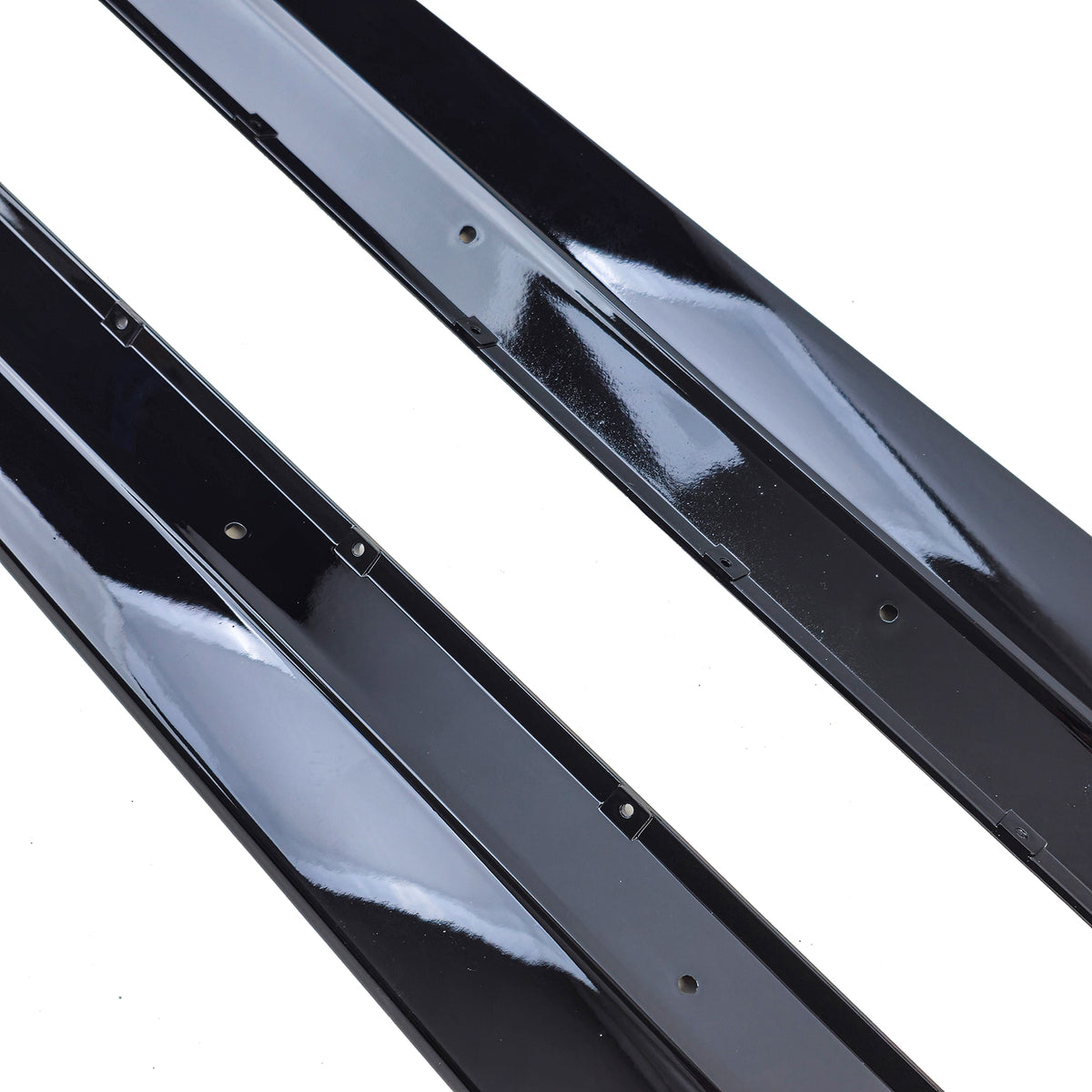 Minigonne Nere Lucide per BMW Serie 5 G30 G31 Dal 2017