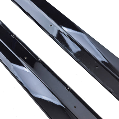 Minigonne Nere Lucide per BMW Serie 5 G30 G31 Dal 2017