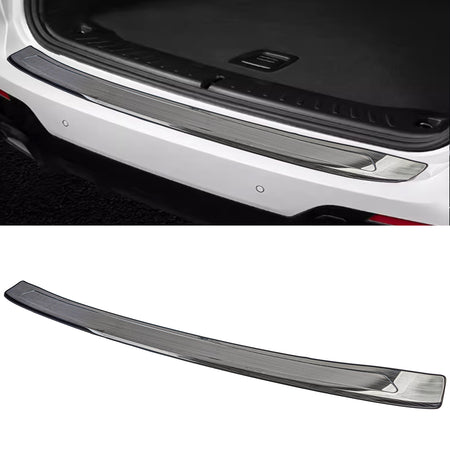 Protezione Paraurti in Acciaio Inox Nero per BMW X3 G01 Dal 2017