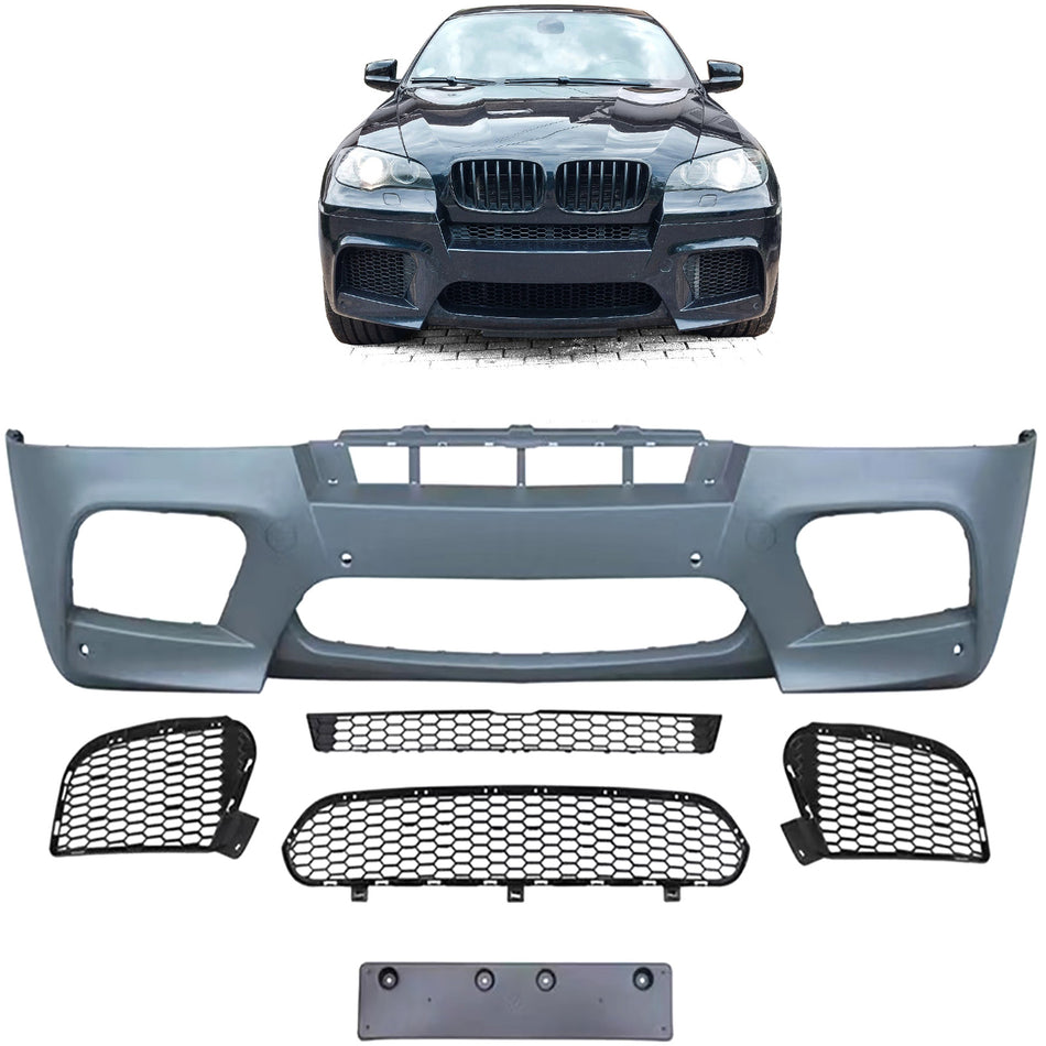 Paraurauti Sportivo Anteriore con Accessori per BMW X6 E71 08-14