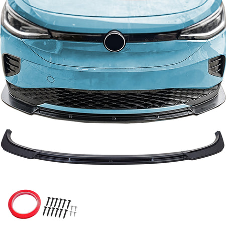 Spoiler Anteriore Nero Lucido per Volkswagen ID.4 (dal 2020)