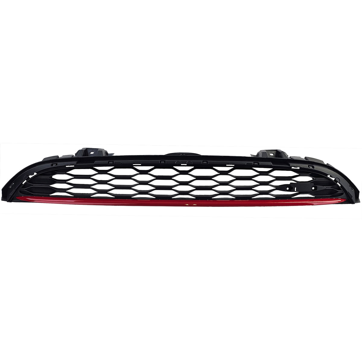 Griglia Sportiva Nido d'Ape con Fascia Rossa per Mini One Cooper S F55 F56 F57