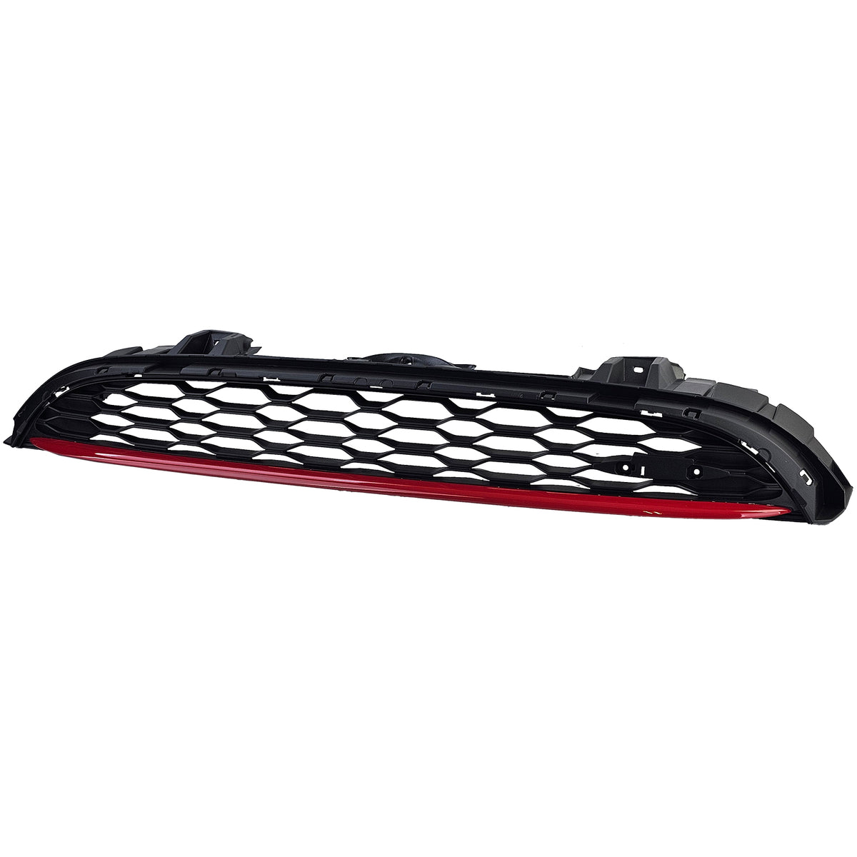 Griglia Sportiva Nido d'Ape con Fascia Rossa per Mini One Cooper S F55 F56 F57